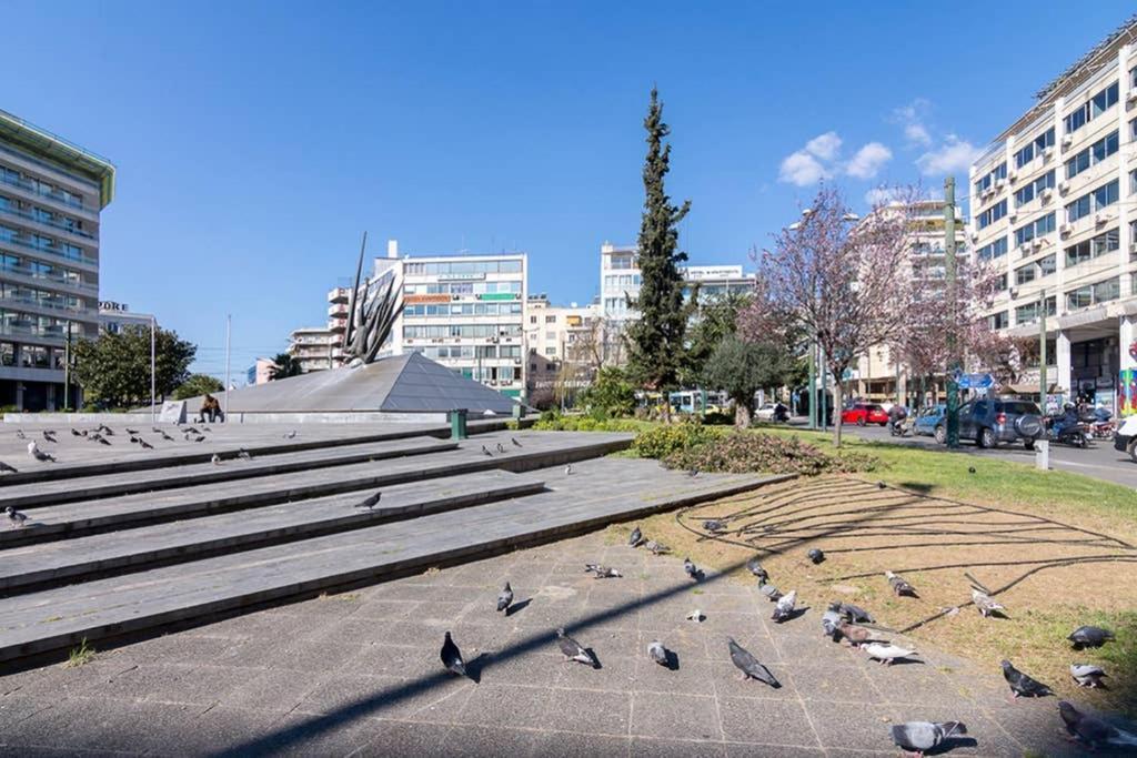 Bright Apartment For 6 Ppl In Athens Luaran gambar